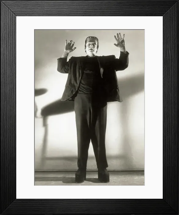 Framed Print : Glenn Strange as Frankenstein's Monster Framed Print : Glenn Strange as Frankenstein's Monster