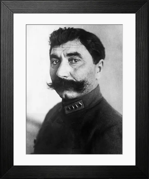 Framed Print : Portrait of General Budenny Framed Print : Portrait of General Budenny