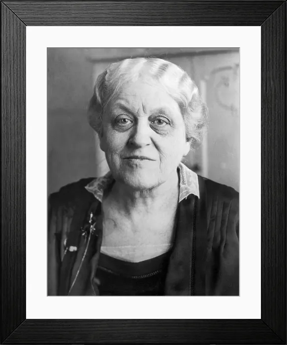 Framed Print : Carrie Chapman Catt Framed Print : Carrie Chapman Catt
