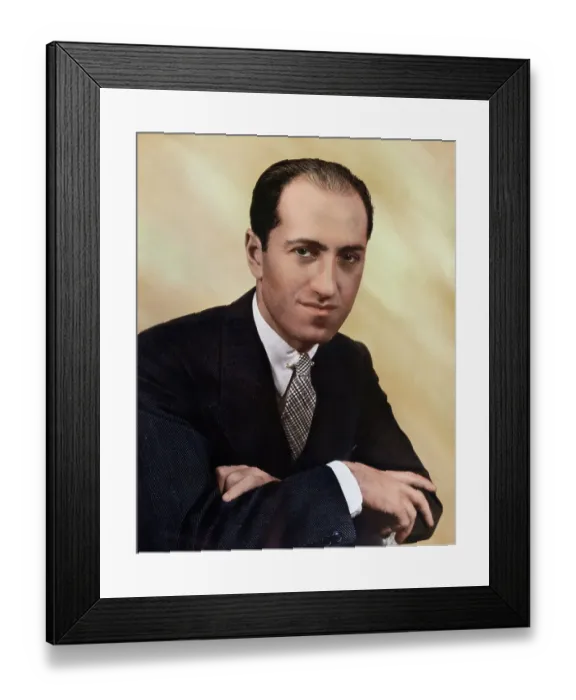 Framed Print : George Gershwin Framed Print : George Gershwin