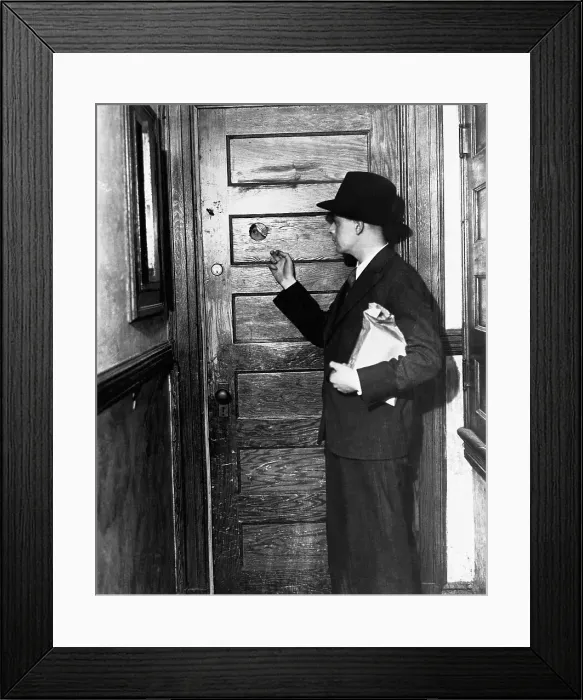 Framed Print : Door to Speakeasy Framed Print : Door to Speakeasy