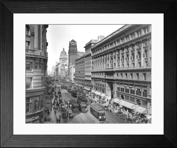 Framed Print : Market Street