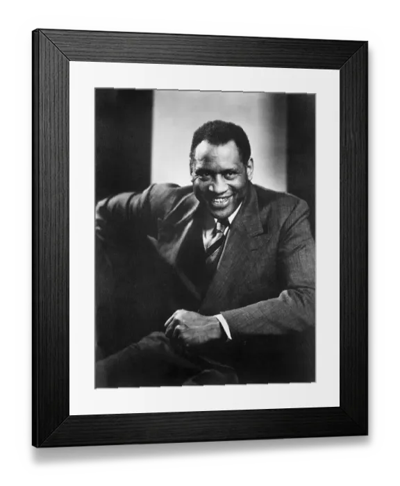 Framed Print : Paul Robeson