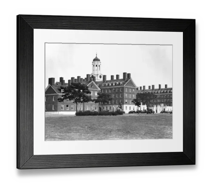 Framed Print : Dormitories at Harvard University Framed Print : Dormitories at Harvard University