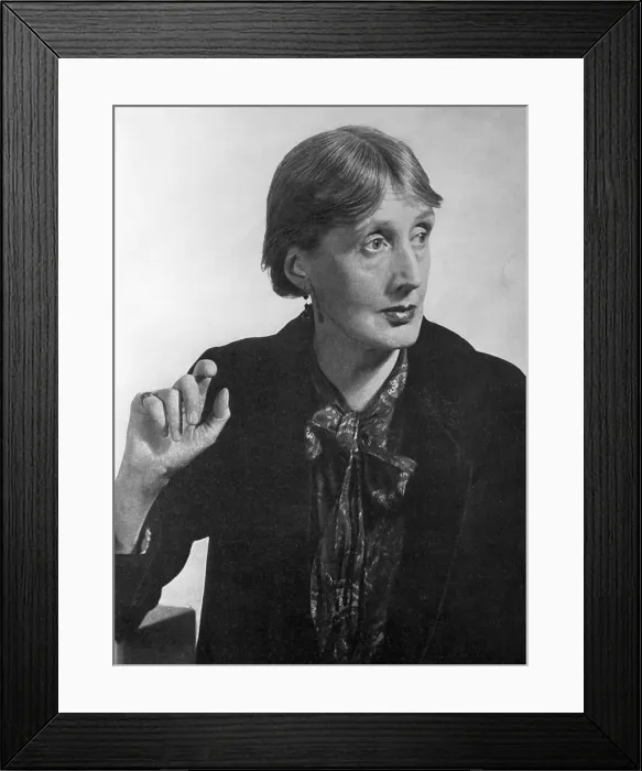 Framed Print : Portrait of Virginia Woolf Framed Print : Portrait of Virginia Woolf