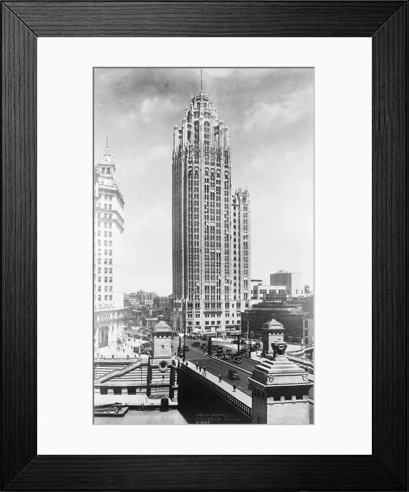 Framed Print : Tribune Tower In Chicago Framed Print : Tribune Tower In Chicago