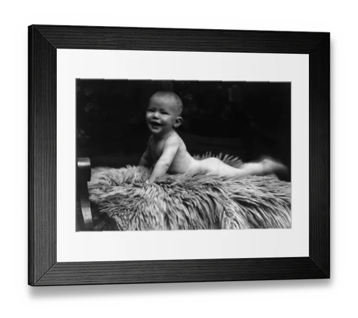 Framed Print : Grace Kelly as an Infant Framed Print : Grace Kelly as an Infant