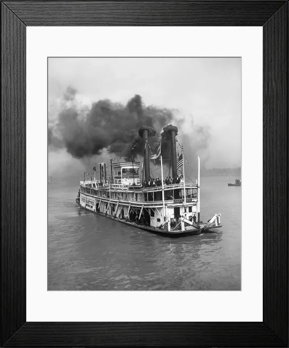 Framed Print : Fred Hartwig Sternwheeler Framed Print : Fred Hartwig Sternwheeler