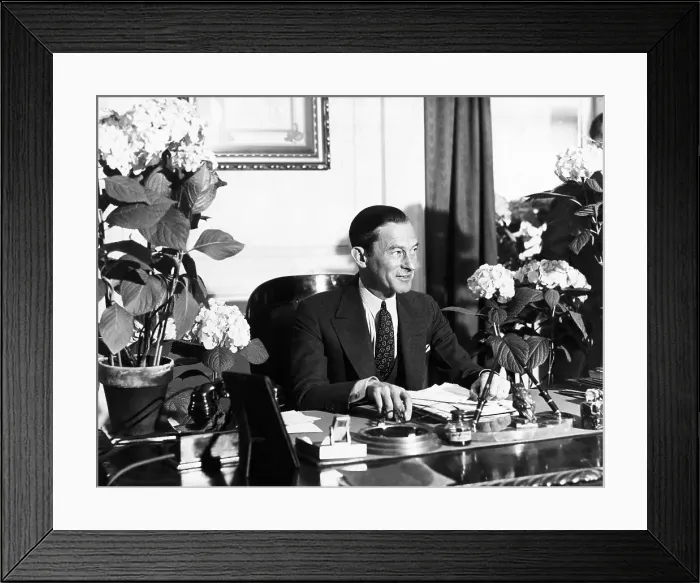 Framed Print : James John Walker, Mayor of New York Framed Print : James John Walker, Mayor of New York