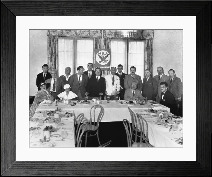 Framed Print : Prominent Writers at Authors Legion Banquet Framed Print : Prominent Writers at Authors Legion Banquet