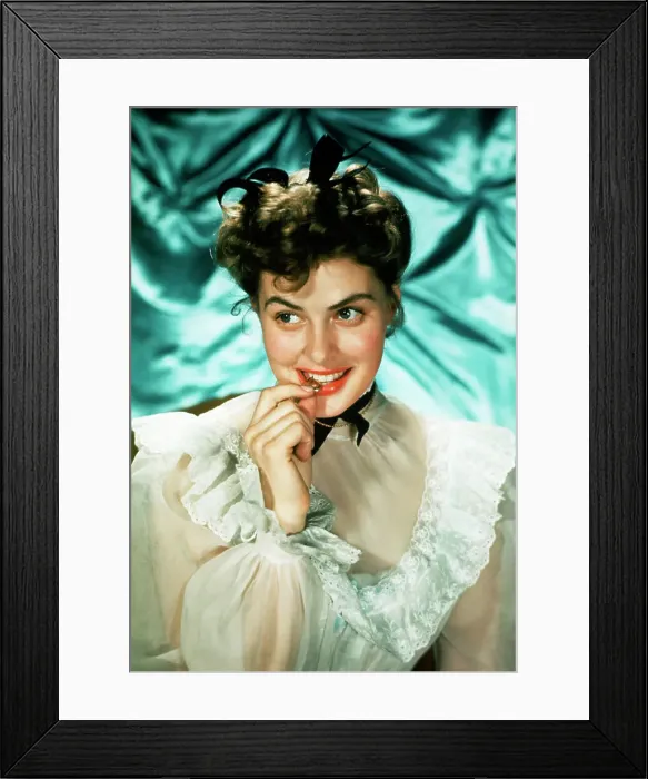 Framed Print : Actress Ingrid Bergman Framed Print : Actress Ingrid Bergman