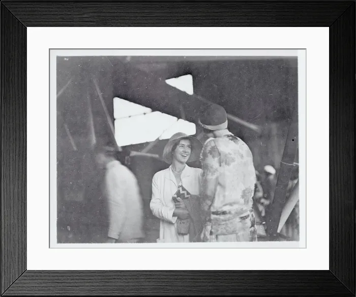 Framed Print : Portrait of Anne Lindbergh