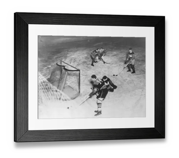 Framed Print : Johnny Gotteslig Playing Ice Hockey Framed Print : Johnny Gotteslig Playing Ice Hockey