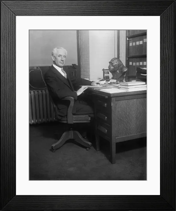 Framed Print : Professor Robert M. Yerkes