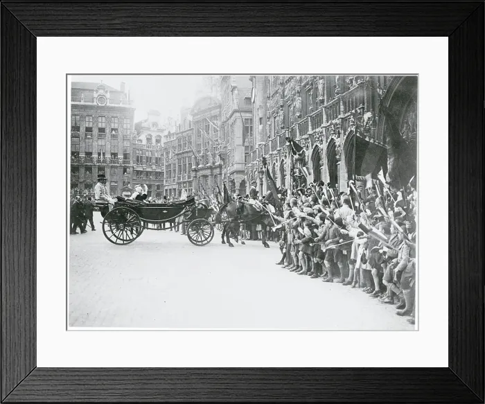 Framed Print : Royal Coach in Brussels Framed Print : Royal Coach in Brussels