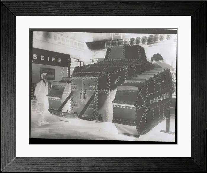 Framed Print : Soap Replica of an Army Tank Framed Print : Soap Replica of an Army Tank