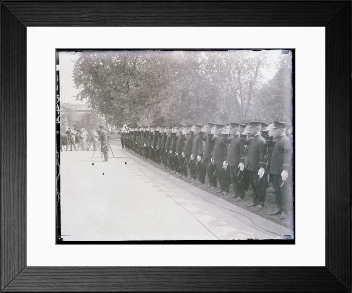 Framed Print : Japanese Midshipmen Standing at Attention Framed Print : Japanese Midshipmen Standing at Attention
