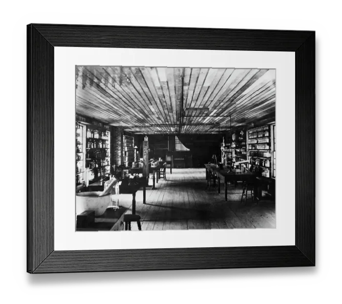 Framed Print : Restored Edison Lab In Dearborn, Mi Framed Print : Restored Edison Lab In Dearborn, Mi