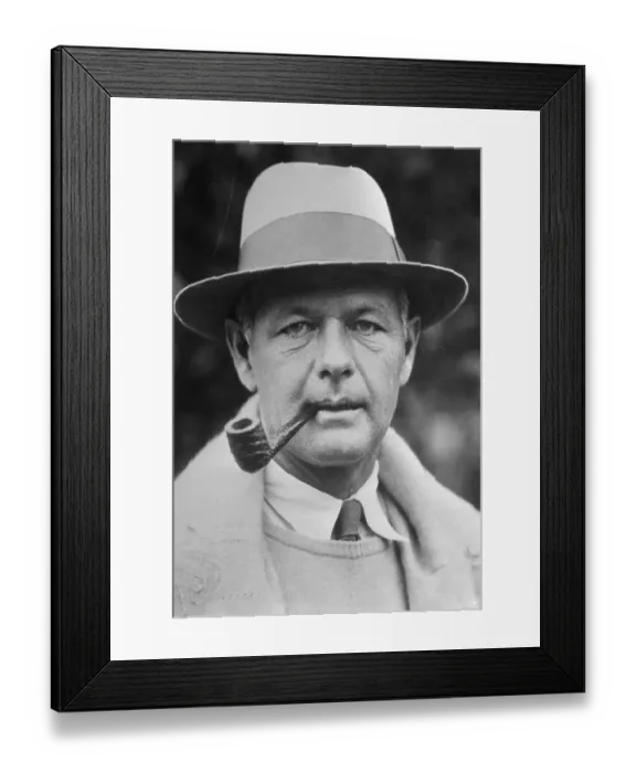 Framed Print : Portrait of H. Chandler Egan