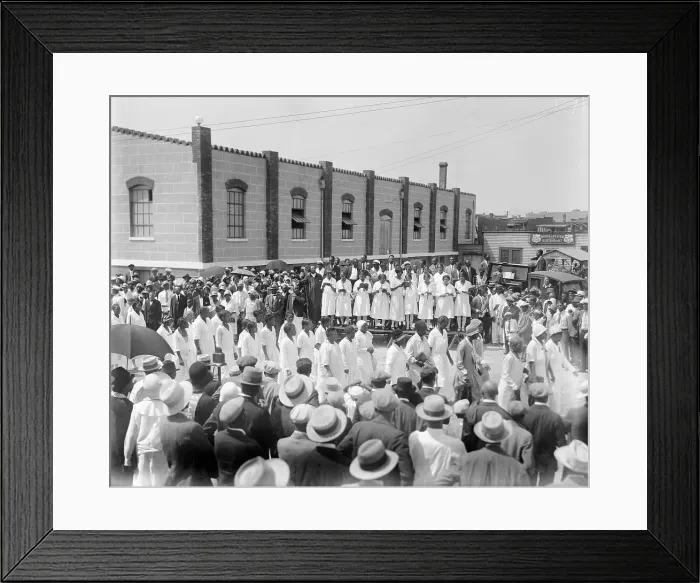 Framed Print : Converts Passing The Church Choir Framed Print : Converts Passing The Church Choir