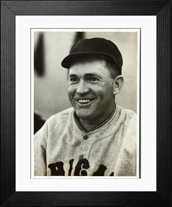 Framed Print : Portrait of Rogers Hornsby Smiling Framed Print : Portrait of Rogers Hornsby Smiling