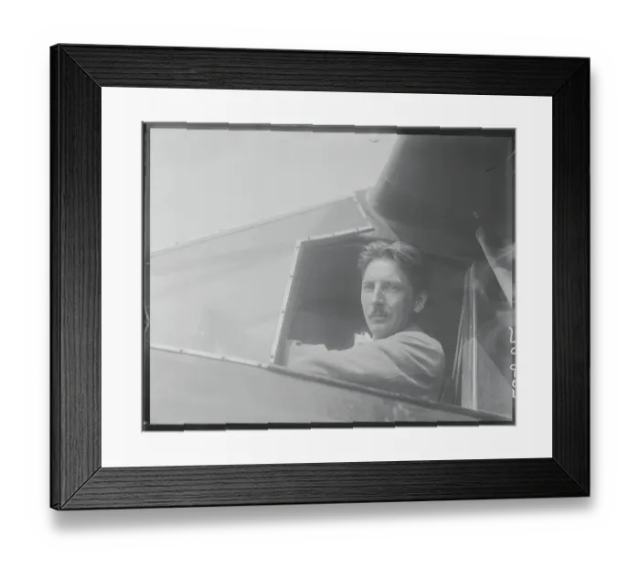 Framed Print : Portrait of Sidney R. Riley Framed Print : Portrait of Sidney R. Riley