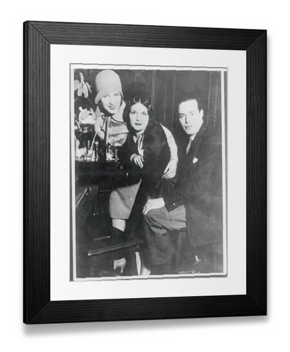 Framed Print : Woman Modeling on Street Framed Print : Woman Modeling on Street