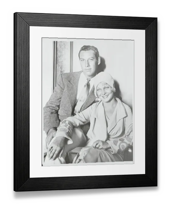 Framed Print : Michael Cudahy and Muriel Evans Framed Print : Michael Cudahy and Muriel Evans