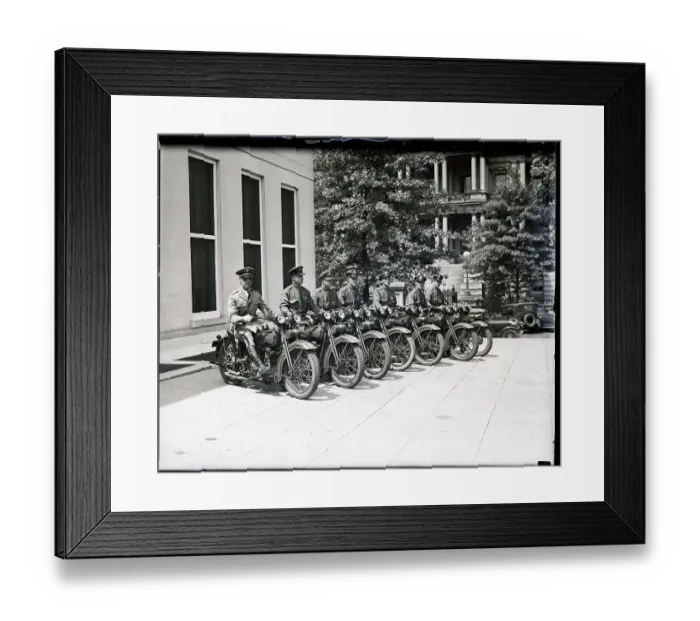 Framed Print : Maryland State Troopers