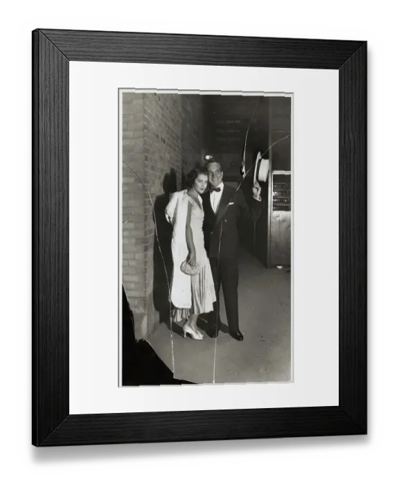 Framed Print : Al Jolson with Ruby Keeler Framed Print : Al Jolson with Ruby Keeler