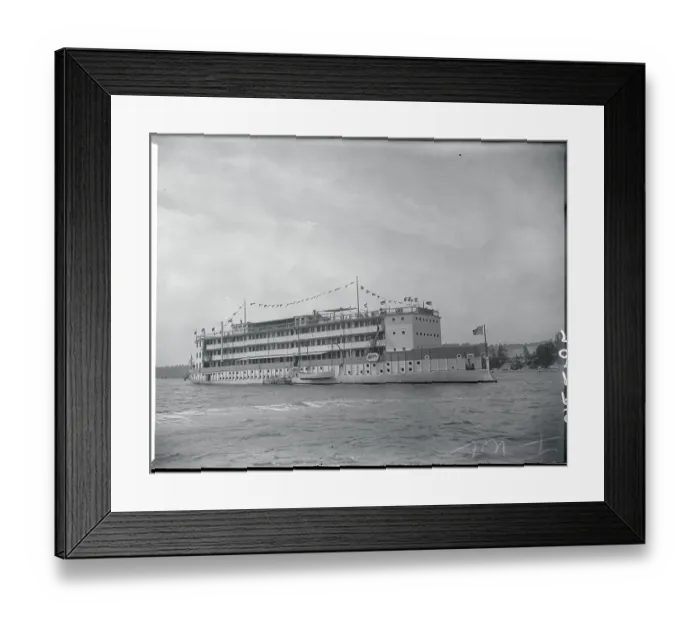 Framed Print : Amphithride Floating Ship Framed Print : Amphithride Floating Ship