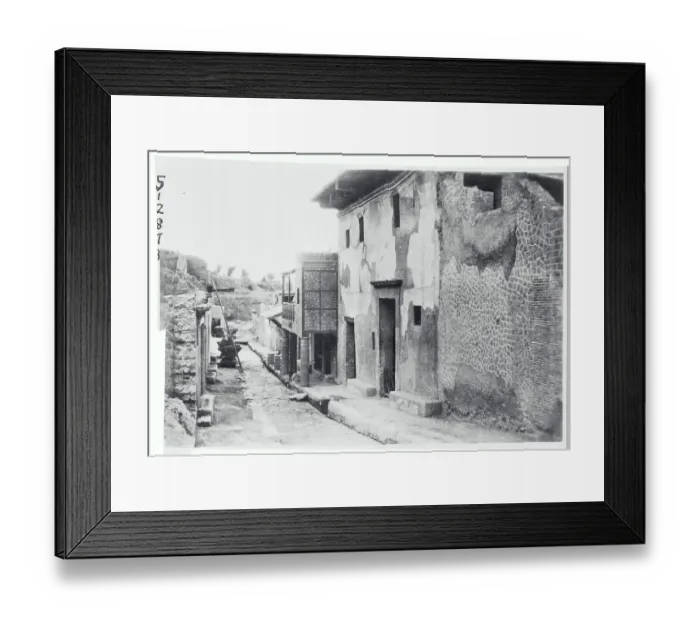 Framed Print : Excavation of Herculaneum