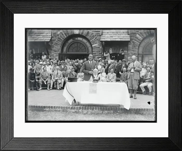 Framed Print : Bobby Jones Delivering a Speech Framed Print : Bobby Jones Delivering a Speech