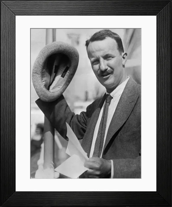 Framed Print : Kermit Roosevelt Taking His Hat Off in Greeting Framed Print : Kermit Roosevelt Taking His Hat Off in Greeting