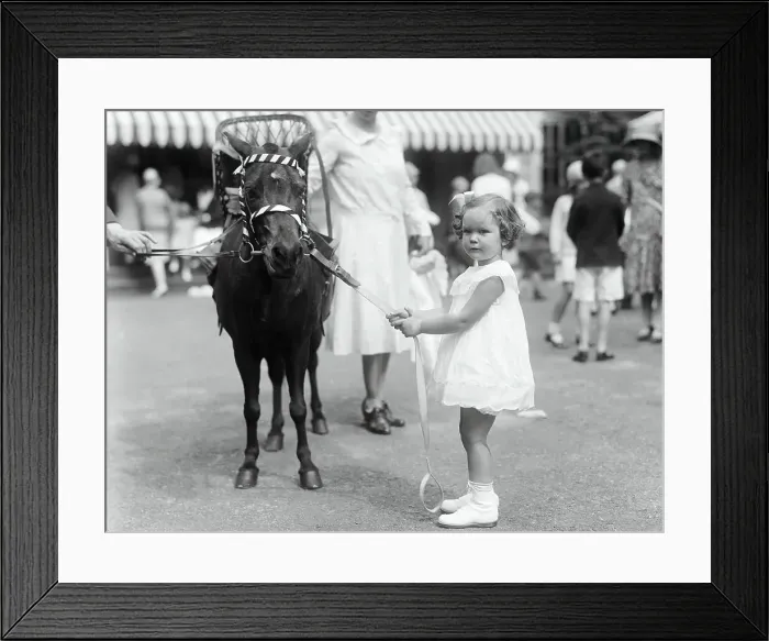 Framed Print : Sandra Payson and Pony Framed Print : Sandra Payson and Pony
