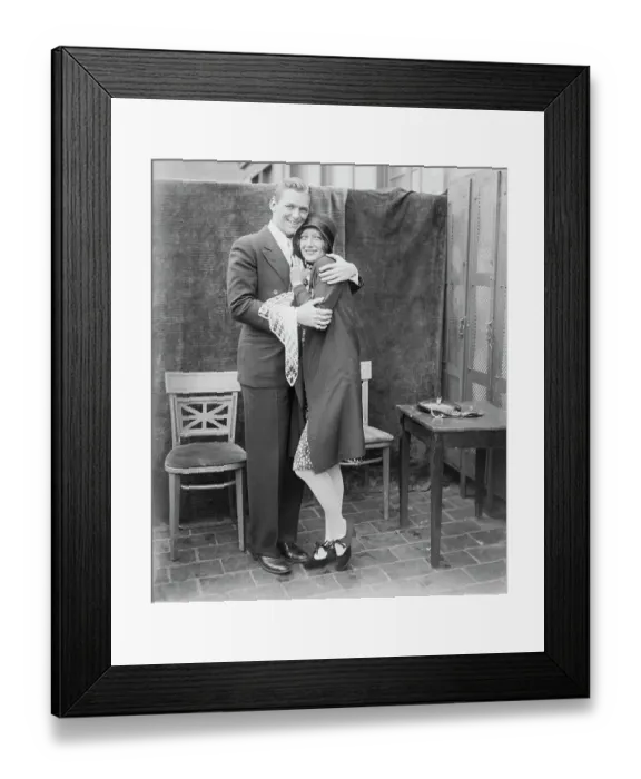 Framed Print : Joan Crawford and Douglas Fairbanks Framed Print : Joan Crawford and Douglas Fairbanks