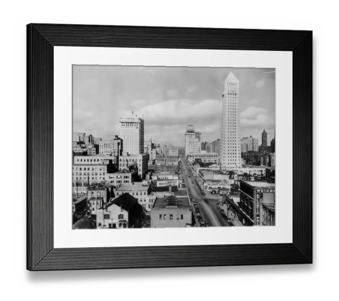 Framed Print : General View of Minneapolis Framed Print : General View of Minneapolis