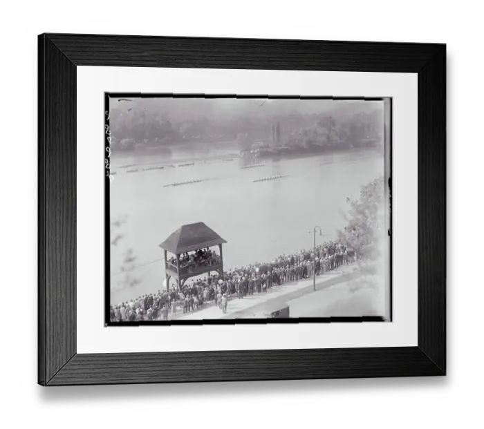 Framed Print : Yale Crew Winning Framed Print : Yale Crew Winning