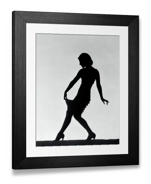 Framed Print : Silhouette of Doris Hill Framed Print : Silhouette of Doris Hill