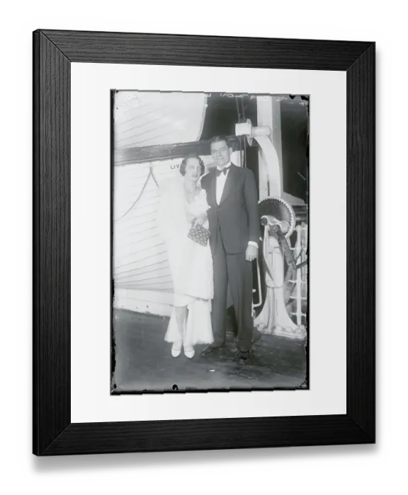 Framed Print : Mr. and Mrs. Hammerstein Framed Print : Mr. and Mrs. Hammerstein