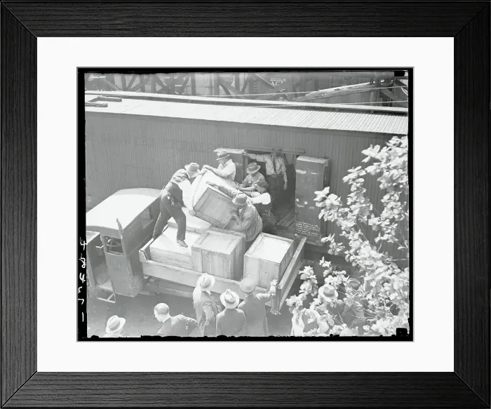 Framed Print : Freight Car Full of Rum Framed Print : Freight Car Full of Rum