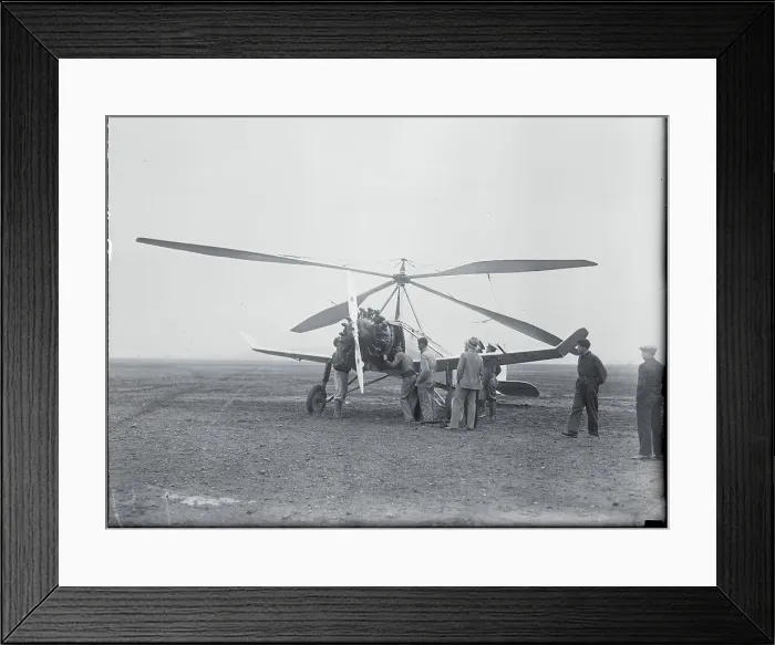 Framed Print : Autogyro Airplane Called Windmill Framed Print : Autogyro Airplane Called Windmill