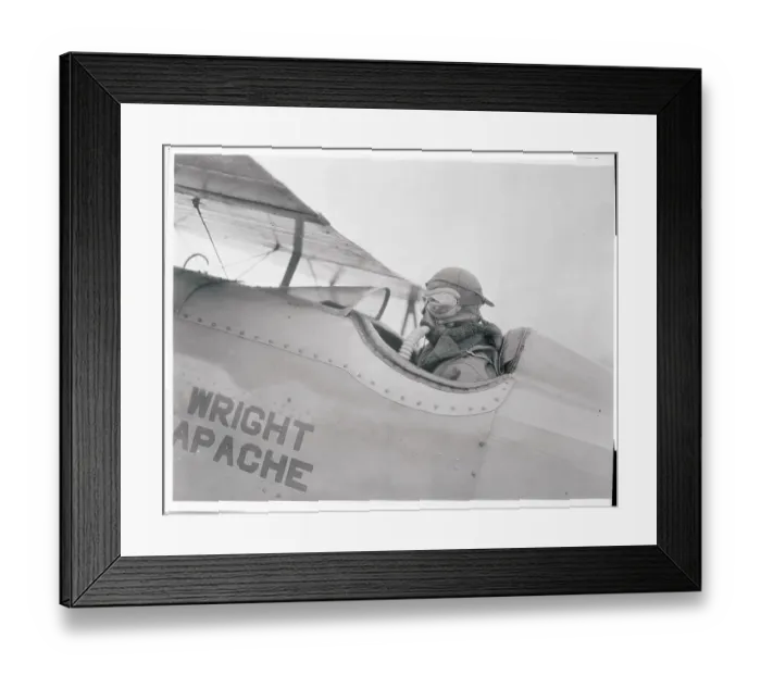 Framed Print : Appollo Soucek Wearing a Breathing Apparatus Framed Print : Appollo Soucek Wearing a Breathing Apparatus