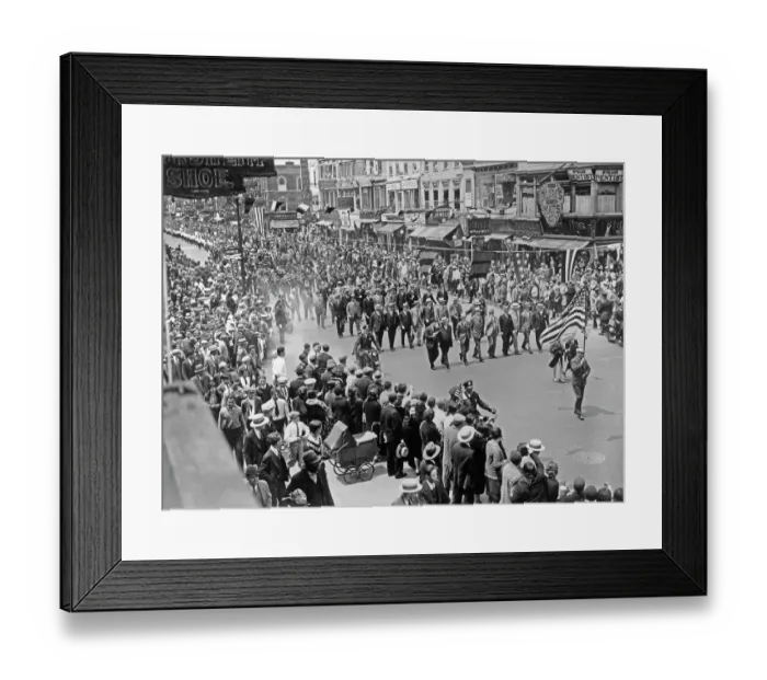 Framed Print : Pitkin Avenue Traffic Light Parade, Brooklyn Framed Print : Pitkin Avenue Traffic Light Parade, Brooklyn