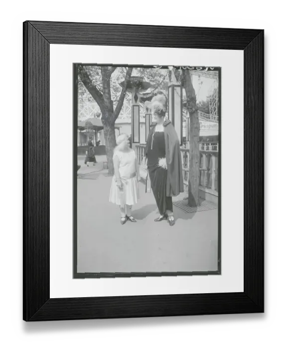 Framed Print : Women Dressed as Freaks Framed Print : Women Dressed as Freaks