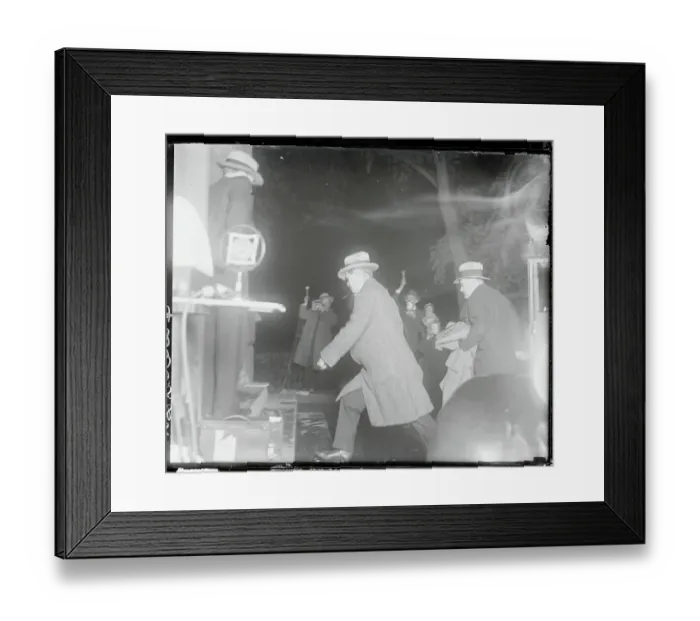 Framed Print : Harry Sinclair Arriving at Prison Framed Print : Harry Sinclair Arriving at Prison