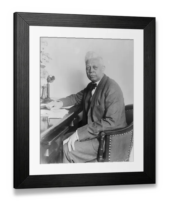 Framed Print : Illinois Congressman Oscar De Priest Framed Print : Illinois Congressman Oscar De Priest