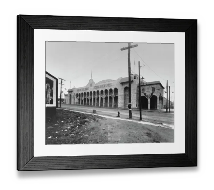 Framed Print : New York Coliseum, Starlight Park Framed Print : New York Coliseum, Starlight Park