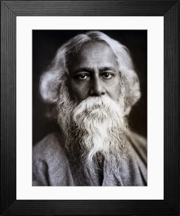 Framed Print : Rabrindrath Tagore, Indian Poet Framed Print : Rabrindrath Tagore, Indian Poet