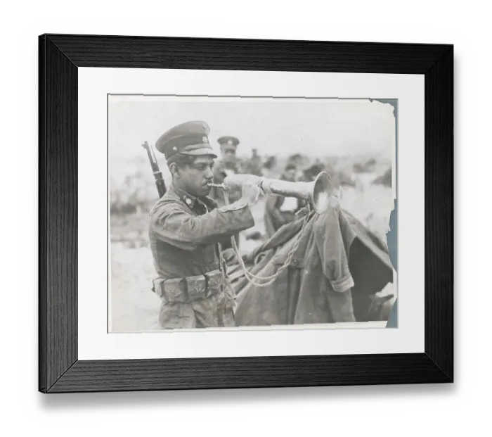 Framed Print : Bugler of Mexican Army Framed Print : Bugler of Mexican Army